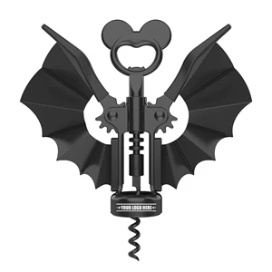 Spooky Bat 2-in-1 Wine and Beer Opener | https://www.bestnamebadges.com