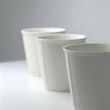 Paper Cup Shape Ceramic Coffee Cup | https://www.bestnamebadges.com