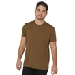 USA-Made 100% Poly Crew Performance Tee Shirt | https://www.bestnamebadges.com