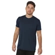 USA-Made 100% Poly Crew Performance Tee Shirt | https://www.bestnamebadges.com