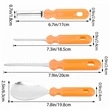 4pcs Professional Pumpkin Carving Tool Kit with Handbag | https://www.bestnamebadges.com