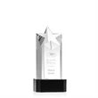 Berkeley Star on Padova Base - Black | https://www.bestnamebadges.com
