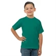 100% Cotton USA-Made Youth Crew Tee | https://www.bestnamebadges.com