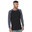USA-Made 100% Pre-Shrunk Thermal Raglan Long Sleeve w/ Cuff | https://www.bestnamebadges.com