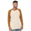 USA-Made 100% Pre-Shrunk Thermal Raglan Long Sleeve w/ Cuff | https://www.bestnamebadges.com