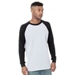 USA-Made 100% Pre-Shrunk Thermal Raglan Long Sleeve w/ Cuff | https://www.bestnamebadges.com