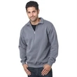 Made in USA Unisex Pre-Shrunk Quarter Zip Fleece | https://www.bestnamebadges.com