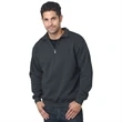 Made in USA Unisex Pre-Shrunk Quarter Zip Fleece | https://www.bestnamebadges.com