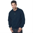 Made in USA Unisex Pre-Shrunk Quarter Zip Fleece | https://www.bestnamebadges.com