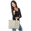 100% USA-Made 12 Oz. Cotton Canvas Tote Bag W/ Bottom Gusset | https://www.bestnamebadges.com