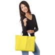 100% USA-Made 12 Oz. Cotton Canvas Tote Bag W/ Bottom Gusset | https://www.bestnamebadges.com
