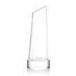 Belmont Tower VividPrint™ Award on Stanrich - Clear | https://www.bestnamebadges.com