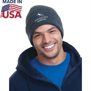 100-USA-Union-Made-12-Headwear-Acrylic-Knit-Cuff-Beanie