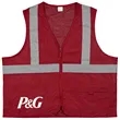 100% Polyester Premium Reflective Safety Vest | https://www.bestnamebadges.com