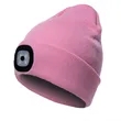 LED Headlamp Winter Cap Lighted Hat Flashlight Gifts | https://www.bestnamebadges.com
