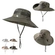 Customized Waterproof Wide Brim Foldable Boonie Hat Cap | https://www.bestnamebadges.com