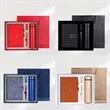 4Pcs Business Gift Set Notebook With Tumbler Premium Sets | https://www.bestnamebadges.com