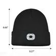 LED Beanie Hat Warm Outdoor Bluetooth Adjustable Cap Unisex | https://www.bestnamebadges.com