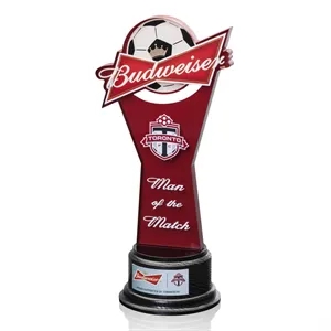 Prestige Glass - Custom Award | https://www.bestnamebadges.com