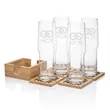 Bamboo Coaster Gift Set - Stuttgart | https://www.bestnamebadges.com