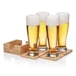Bamboo Coaster Gift Set - Sussex | https://www.bestnamebadges.com