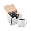 15oz Geo Square Handle Ceramic Mug In Mailer | https://www.bestnamebadges.com