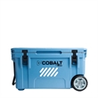 Blue Coolers 55 Qt Cobalt 5 Day Ice Box with Wheels | https://www.bestnamebadges.com