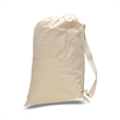 Cotton Canvas Drawstring Bag USA Decorated | https://www.bestnamebadges.com