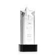 Berkeley Star on Padova Base - Black | https://www.bestnamebadges.com