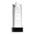 Berkeley Star on Padova Base - Black | https://www.bestnamebadges.com