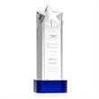 Berkeley Star on Padova Base - Blue | https://www.bestnamebadges.com