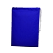 100% Cotton Sheeting File Drawstring Bag | https://www.bestnamebadges.com