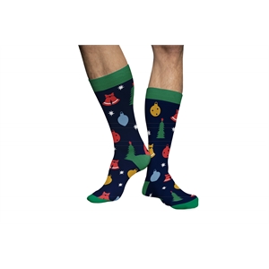 Christmas Dress Sock - Made In Italy