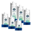 Berkeley VividPrint™ Award on Stanrich Base - Blue | https://www.bestnamebadges.com