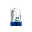 Berkeley VividPrint™ Award on Stanrich Base - Blue | https://www.bestnamebadges.com