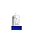 Berkeley VividPrint™ Award on Padova Base - Blue | https://www.bestnamebadges.com
