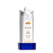 Berkeley VividPrint™ Award on Padova Base - Blue | https://www.bestnamebadges.com
