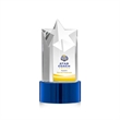 Berkeley VividPrint™ Award on Marvel Base - Blue | https://www.bestnamebadges.com