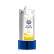 Berkeley VividPrint™ Award on Marvel Base - Blue | https://www.bestnamebadges.com