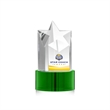 Berkeley VividPrint™ Award on Marvel Base - Green | https://www.bestnamebadges.com