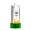 Berkeley VividPrint™ Award on Marvel Base - Green | https://www.bestnamebadges.com