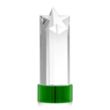 Berkeley VividPrint™ Award on Marvel Base - Green | https://www.bestnamebadges.com