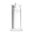 Berkeley VividPrint™ Award on Condor Base - White | https://www.bestnamebadges.com