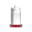 Berkeley VividPrint™ Award on Condor Base - Red | https://www.bestnamebadges.com