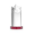 Berkeley VividPrint™ Award on Condor Base - Red | https://www.bestnamebadges.com