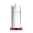 Berkeley VividPrint™ Award on Condor Base - Red | https://www.bestnamebadges.com