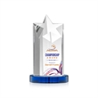 Berkeley VividPrint™ Award on Condor Base - Blue | https://www.bestnamebadges.com