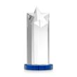 Berkeley VividPrint™ Award on Condor Base - Blue | https://www.bestnamebadges.com