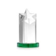 Berkeley VividPrint™ Award on Condor Base - Green | https://www.bestnamebadges.com