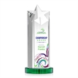 Berkeley VividPrint™ Award on Condor Base - Green | https://www.bestnamebadges.com